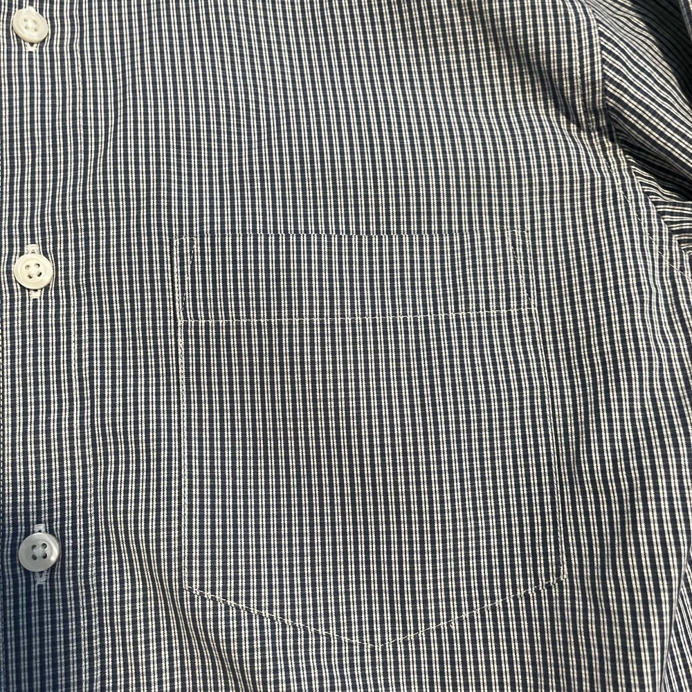 Jcrew Thompson Suitings blue and white checked button-up shirt - Picture 3 of 5